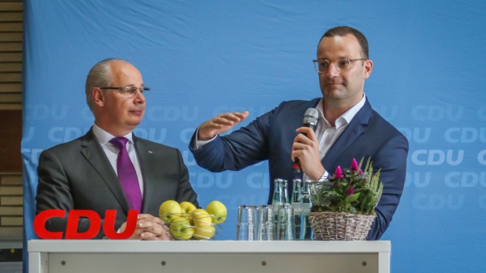 Dr. Georg Kippels MdB und Bundesminister Jens Spahn MdB
